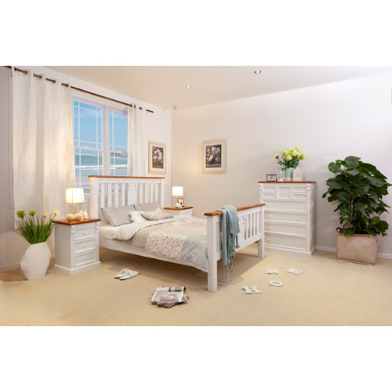 Jane T 4pce Queen Bedroom Suite White Furniture Wood World Furniture