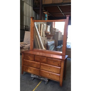 002 DRESSER WITH MIRROR (Very Limited Stock)