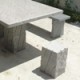 OUTDOOR STONE FURNITURE