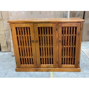 [CUSTOM MADE EXAMPLE] PINE SHOE CABINET 2110