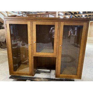 [CUSTOM MADE EXAMPLE] Locally Made TASSIE OAK 1650W BUFFET  GLASS DOOR 2205PBG