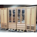 [CUSTOM MADE EXAMPLE]  TASSIE OAK WARDROBE 24TO06WD