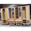 [CUSTOM MADE EXAMPLE]  TASSIE OAK WARDROBE 24TO06WD