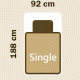 SINGLE SIZE