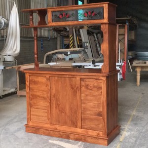 MBR-3MR SOLID WOOD HOME BAR FURNITURE