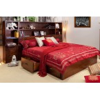 LIBRARY LUXURIOUS QUEEN BED