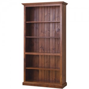 CL 6x 3  LOCALLY MADE PINE BOOKCASE 