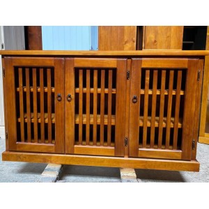 [CUSTOM MADE EXAMPLE] SOLID PINE SHOE CABINET CMS_SCAB_21AP