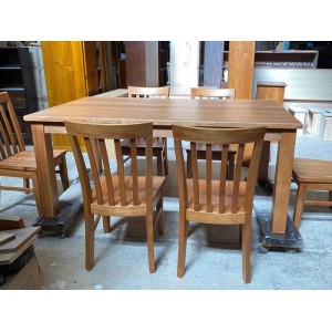 [Custom Made Example] Locally made Dining Table Suite HIGH QUALITY Tassie OAK HARDWOOD CM_TO21TABSU